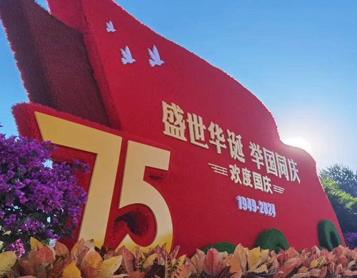 盛世華誕，舉國同慶，沈陽網(wǎng)站建設公司向偉大的祖國致以最熱烈的祝賀和最崇高的敬意！